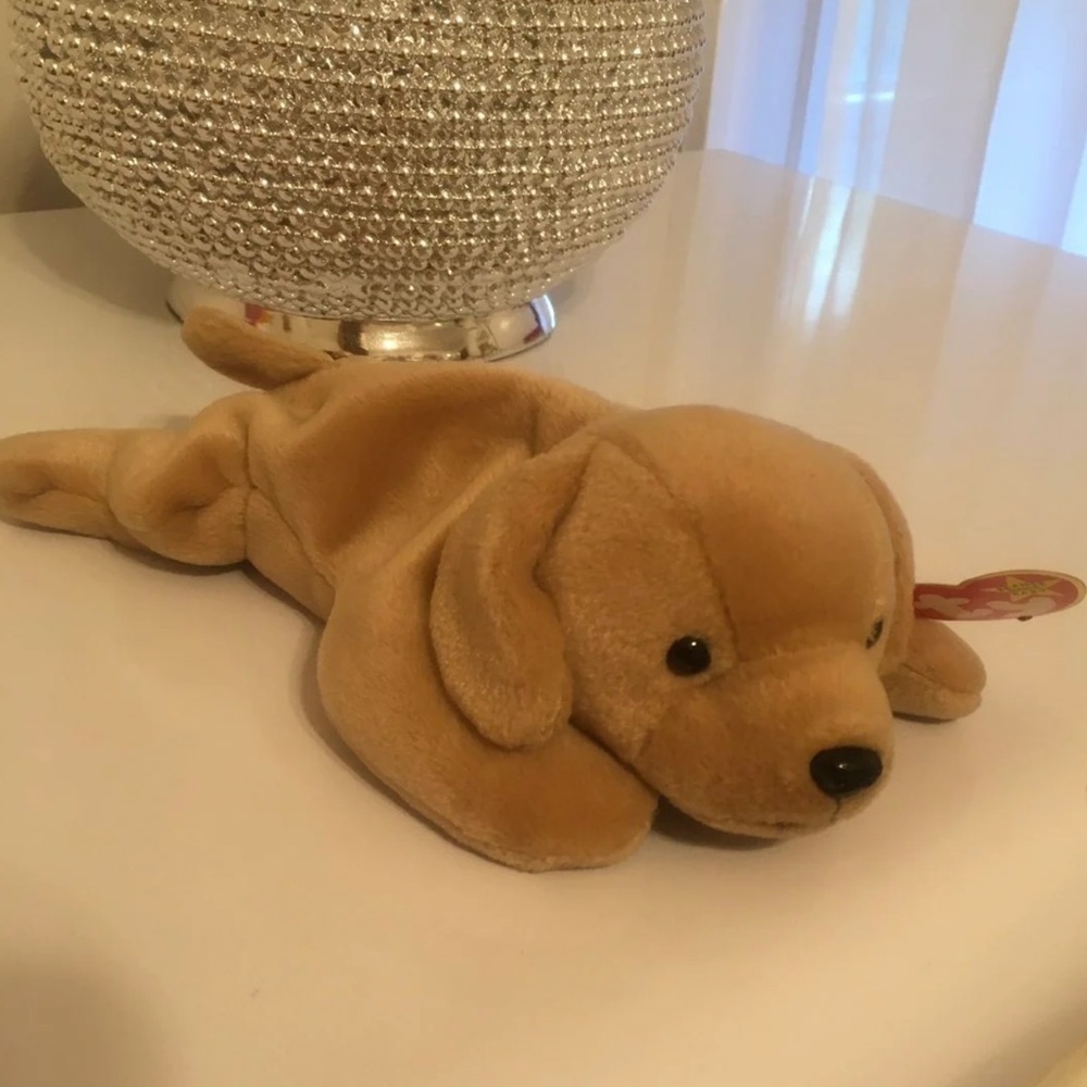🆕 Ty Beanie Baby Fetch The Golden Retriever 1997, Retired Rare Vintage, NWT